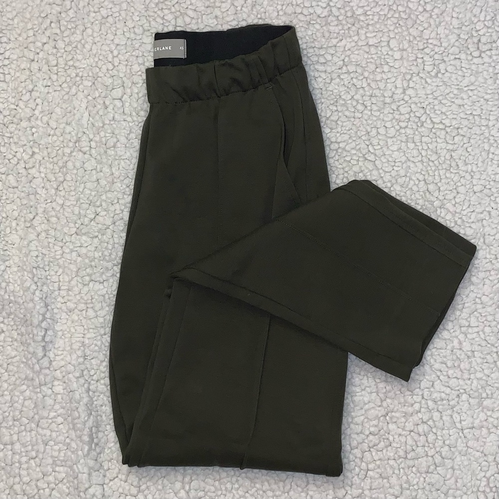 Everlane The Dream Pant in Dark Forest size XS